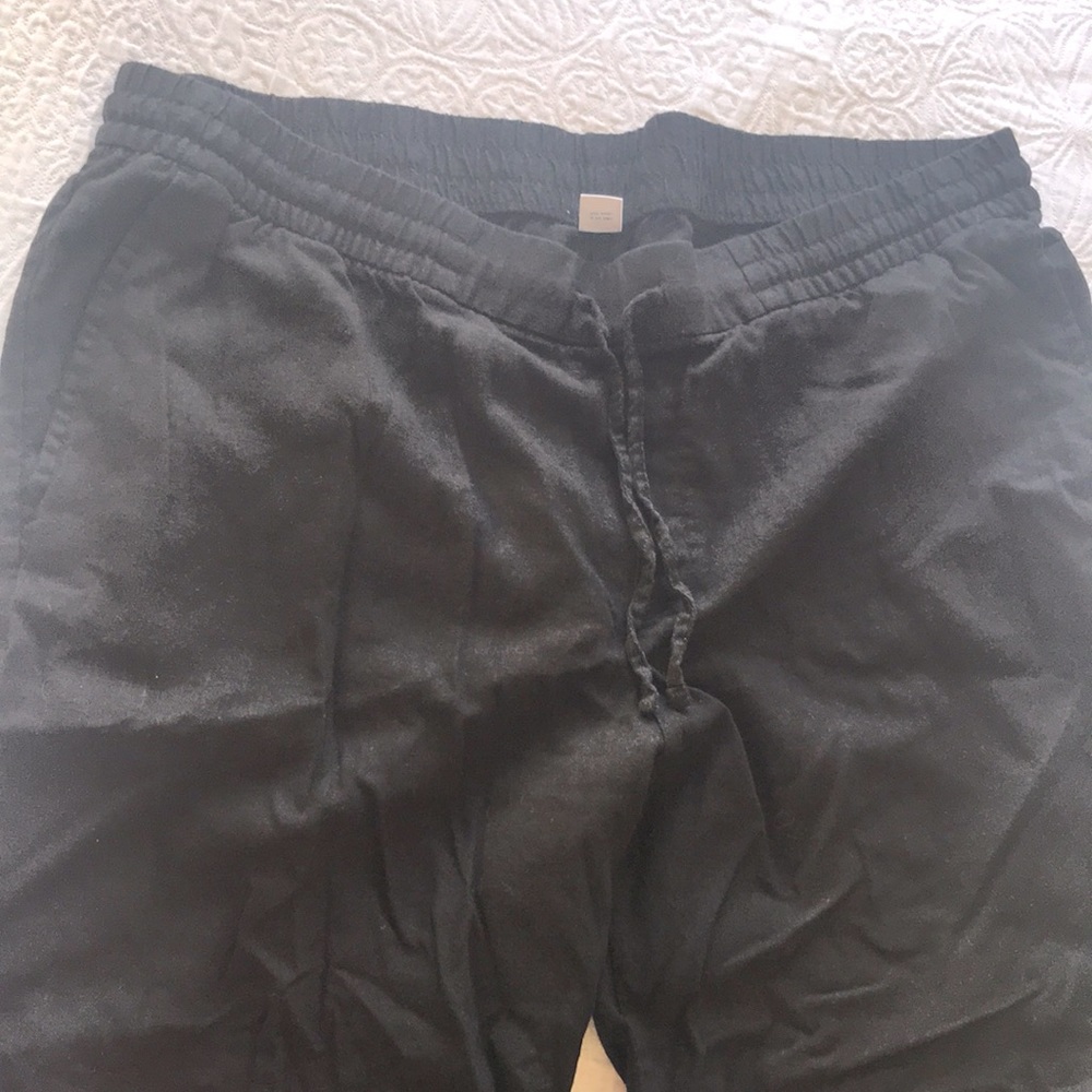 Old navy linen pants xl black